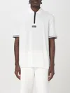 Armani Exchange Polo Shirt  Men Color White In White