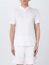 Armani Exchange Polo Shirt  Men Color White In White