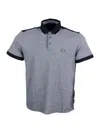 Armani Exchange Polo Shirt In Blue