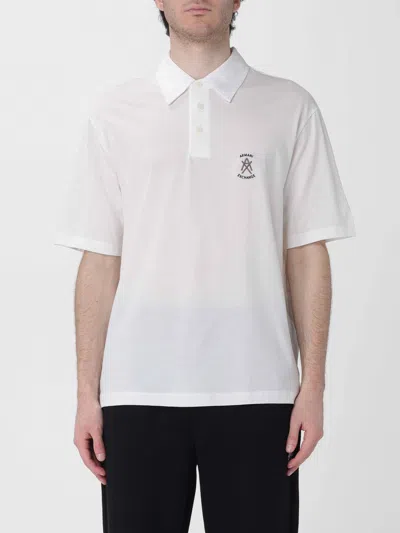 Armani Exchange Polo Shirt Men  In White