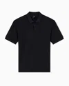 Armani Exchange Polo Shirts In Black