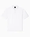 Armani Exchange Polo Shirts In White