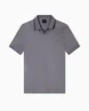 Armani Exchange Polo Shirts In Gray