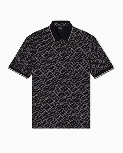 Armani Exchange Polo Shirts In Multi