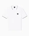 Armani Exchange Polo Shirts In White