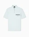 Armani Exchange Polo Shirts In Blue