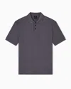 Armani Exchange Polo Shirts In Purple