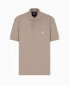 Armani Exchange Polo Shirts In Beige