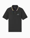 Armani Exchange Polo Shirts In Brown