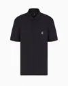 Armani Exchange Polo Shirts In Blue