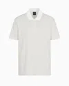 Armani Exchange Polo Shirts In White