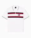 Armani Exchange Polo Shirts In White