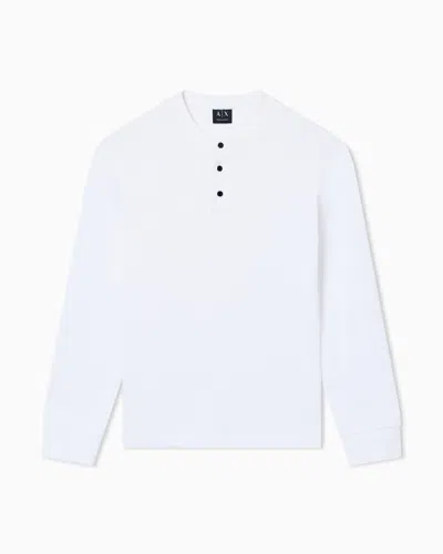Armani Exchange Polo Shirts In White