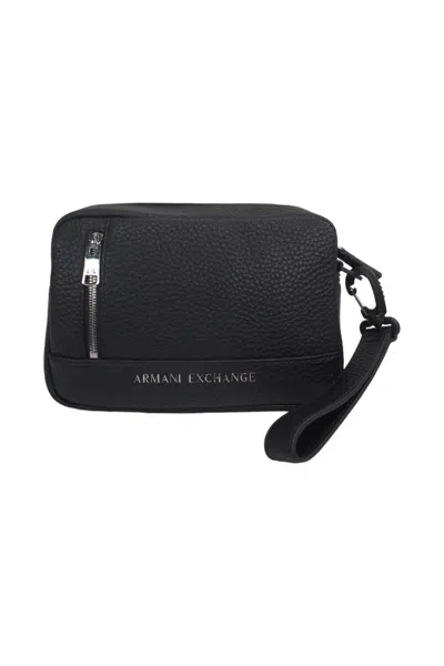 Armani Exchange Pouch Man  958542cc828 Black
