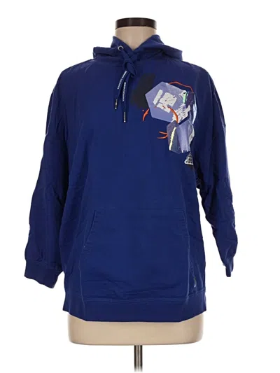 Pre-owned Armani Exchange Pullover Hoodie In Blue