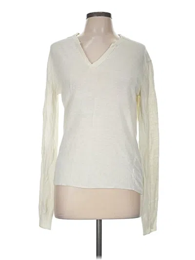 Pre-owned Armani Exchange Pullover Sweater In Ivory