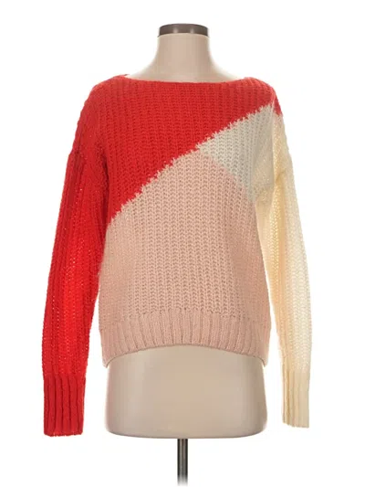 Pre-owned Armani Exchange Pullover Sweater In Red
