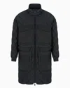 Armani Exchange Quilted Jacket With Max Pockets In Green