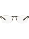 Armani Exchange Rectangle-frame Sunglasses In Grey