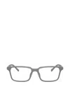 Armani Exchange Rectangle-frame Glasses In Gray
