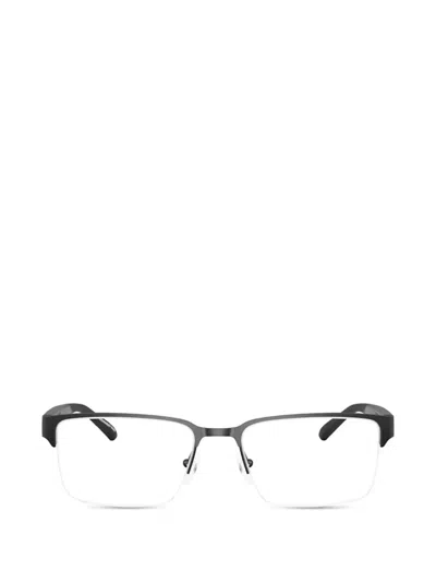 Armani Exchange Rectangle-frame Glasses In Grau