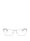 Armani Exchange Rectangle-frame Glasses In Silber