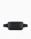 Armani Exchange Rectangular Pouch With Hook In Black