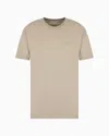 Armani Exchange Regular Fit Basic T-shirt In Beige