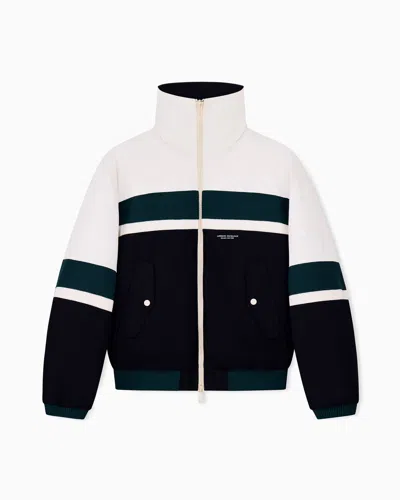 Armani Exchange Regular Fit Blouson Jacket In White