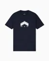 Armani Exchange Regular Fit Graphic Print T-shirt In Black