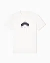 Armani Exchange Regular Fit Graphic Print T-shirt In Gray
