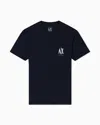 Armani Exchange Regular Fit Icon T-shirt In Blue