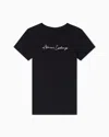 Armani Exchange Regular Fit Jersey T-shirt In Black