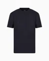 Armani Exchange Regular Fit Jersey T-shirt In Navy Blue