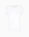 Armani Exchange Regular Fit Jersey T-shirt In White
