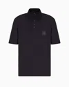 Armani Exchange Regular Fit Pique Polo