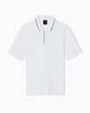 Armani Exchange Regular Fit Polo Shirt In Stretch Jersey