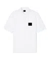 Armani Exchange Regular Fit Polo Shirt With Patch In White