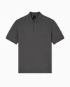 Armani Exchange Regular Fit Polo Shirt With Tone-on-tone Logo In Green