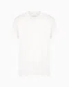 Armani Exchange Regular Fit T-shirt With Blurred Logo Effect In White