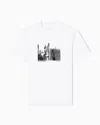 Armani Exchange Regular Fit T-shirt With City Print In White