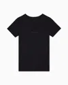Armani Exchange Regular Fit T-shirt With Glitter Logo