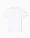 Armani Exchange Patterned Short-sleeved Shirt In White