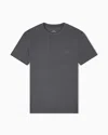 Armani Exchange Regular Fit T-shirt With Logo In Gray