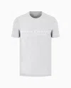 Armani Exchange Regular Fit T-shirt With Logo In Grey