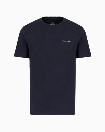 ARMANI EXCHANGE REGULAR FIT T-SHIRT WITH LOGO
