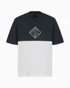 Armani Exchange Regular Fit T-shirt With Logo Print In Green