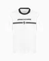 Armani Exchange Regular Fit T-shirt With Logo Print In White