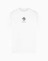 Armani Exchange Regular Fit T-shirt With Logo Print In White
