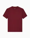 Armani Exchange Regular Fit T-shirts In Burgundy